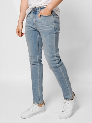 Quần Jean Nam Xanh Basic JD004